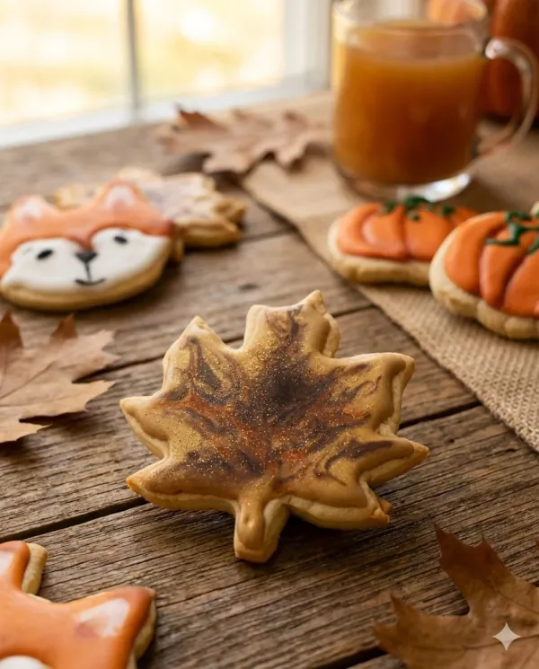 Biscuits Personnalisés Baby Shower Automne