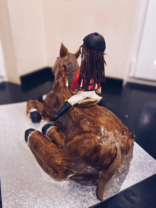 Cheval et cavalière